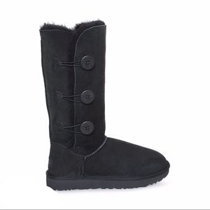 UGG Bailey Button Triplet II Black Boots